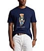 Color:Newport Navy - Image 1 - Big & Tall Classic Fit Polo Bear Short Sleeve T-Shirt