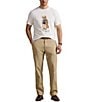 Polo Ralph Lauren Big & Tall Classic Fit Polo Heritage Bear Jersey T-Shirt, Color:White - Image 3