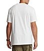 Color:Classic Oxford White - Image 2 - Big & Tall Classic Fit Sailboat Jersey Short Sleeve T-Shirt