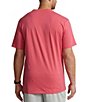 Color:Red Sky - Image 2 - Big & Tall Classic-Fit Short-Sleeve Cotton Jersey V-Neck T-Shirt