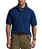 Polo Ralph Lauren Big & Tall Classic Fit Solid Cotton Mesh Polo Shirt, Color:Medium Indigo - Image 1