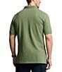 Color:Cargo Green Heather - Image 2 - Big & Tall Classic Fit Solid Cotton Mesh Polo Shirt