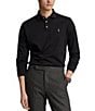 Polo Ralph Lauren Classic Fit Soft Cotton Long Sleeve Polo Shirt, Color:Polo Black - Image 1