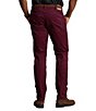 Color:Rich Ruby - Image 2 - Big & Tall Classic Fit Stretch Sateen Pants
