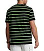 Color:Polo Black/Galaxy Green - Image 2 - Big & Tall Classic-Fit Stripe Jersey Short-Sleeve Tee