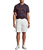 Color:Newport Navy/Resort Orange - Image 3 - Big & Tall Classic-Fit Stripe Jersey Short-Sleeve Tee