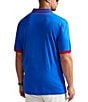 Polo Ralph Lauren Big & Tall Classic Fit Racing Striped Soft Cotton Short Sleeve Polo Shirt, Color:Heritage Blue Multi - Image 2