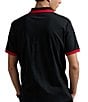 Polo Ralph Lauren Big & Tall Classic Fit Racing Striped Soft Cotton Short Sleeve Polo Shirt, Color:Polo Black Multi - Image 2