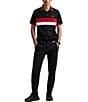 Polo Ralph Lauren Big & Tall Classic Fit Racing Striped Soft Cotton Short Sleeve Polo Shirt, Color:Polo Black Multi - Image 3