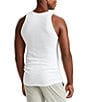 Color:White - Image 3 - Big & Tall Classic Fit Tanks 3-Pack