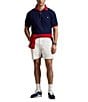 Polo Ralph Lauren Big & Tall Classic Fit Tipped Mesh Short Sleeve Polo Shirt, Color:Newport Navy/RL 2000 Red - Image 3