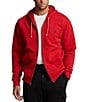 Color:RL2000 Red - Image 1 - Big & Tall Classic Fleece Full-Zip Hoodie