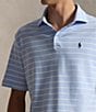Polo Ralph Lauren Big & Tall Classic Striped Soft Cotton Short Sleeve Polo Shirt - Image 4