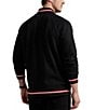 Polo Ralph Lauren Big & Tall Double-Knit Racing Bomber Jacket, Color:Polo Black Multi - Image 2