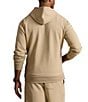 Color:Classic Khaki - Image 2 - Big & Tall Double-Knit Full-Zip Hoodie
