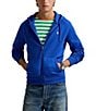 Polo Ralph Lauren Big & Tall Double-Knit Full-Zip Hoodie, Color:Heritage Blue - Image 1