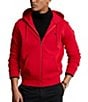 Color:RL 2000 Red - Image 1 - Big & Tall Double-Knit Full-Zip Hoodie