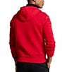 Color:RL 2000 Red - Image 2 - Big & Tall Double-Knit Full-Zip Hoodie