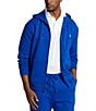 Color:Sapphire Star - Image 1 - Big & Tall Double-Knit Long Sleeve Full-Zip Hoodie