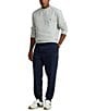 Color:Aviator Navy - Image 3 - Big & Tall Double-Knit Jogger Pants