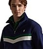 Polo Ralph Lauren Big & Tall Double-Knit Quarter-Zip Sweatshirt - Image 4