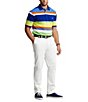 Color:Deckwash White - Image 3 - Big & Tall Flat Front Stretch Chino Pants