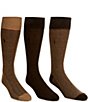 Polo Ralph Lauren Big & Tall Gents Pattern Socks 3-Pack - Image 1