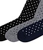 Polo Ralph Lauren Big & Tall Gents Polka Dot Socks 3-Pack - Image 3