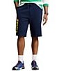 Color:Cruise Navy - Image 1 - Big & Tall Logo 10.5#double; Inseam and 12.5#double; Inseam Double-Knit Shorts