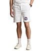Color:White - Image 1 - Big & Tall Logo 10.5#double; Inseam and 12.5#double; Inseam Fleece Shorts