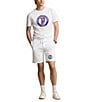 Color:White - Image 3 - Big & Tall Logo 10.5#double; Inseam and 12.5#double; Inseam Fleece Shorts