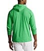 Color:Classic Kelly - Image 2 - Big & Tall Long Sleeve Hoodie T-Shirt