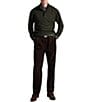 Polo Ralph Lauren Big & Tall Luxury Herringbone Printed Quarter-Zip Jersey Pullover - Image 3