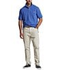 Color:Liberty - Image 3 - Big & Tall Mesh Short Sleeve Polo Shirt