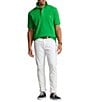 Color:Preppy Green - Image 3 - Big & Tall Mesh Short Sleeve Polo Shirt