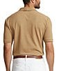 Color:Cafe Tan - Image 2 - Big & Tall Mesh Short Sleeve Polo Shirt