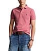 Color:Adirondack Berry - Image 1 - Big & Tall Mesh Short Sleeve Polo Shirt