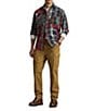 Polo Ralph Lauren Big & Tall Patchwork Plaid Oxford Workshirt - Image 3
