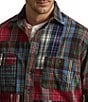 Polo Ralph Lauren Big & Tall Patchwork Plaid Oxford Workshirt - Image 5