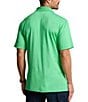 Color:Green - Image 2 - Big & Tall Performance Stretch Short-Sleeve Polo Shirt