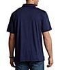 Color:French Navy - Image 2 - Big & Tall Performance Stretch Short-Sleeve Polo Shirt