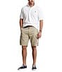 Color:Tan - Image 3 - Big & Tall Relaxed-Fit Classic Cargo 10#double; Inseam Shorts