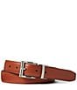 Color:Brown/Cognac - Image 2 - Big & Tall Reversible Leather Belt