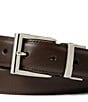 Color:Brown/Cognac - Image 3 - Big & Tall Reversible Leather Belt