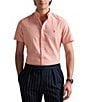 Polo Ralph Lauren Big & Tall Short Sleeve Oxford Woven Shirt, Color:Kona Orange - Image 1