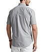 Polo Ralph Lauren Big & Tall Short Sleeve Oxford Woven Shirt, Color:Slate - Image 2