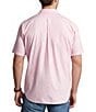 Color:Carmel Pink - Image 2 - Big & Tall Short Sleeve Oxford Woven Shirt