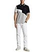 Color:Polo Black Multi - Image 3 - Big & Tall Soft Cotton Short-Sleeve Polo Shirt