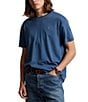 Color:Clancy Blue - Image 1 - Big & Tall Soft Cotton Short Sleeve T-Shirt