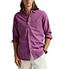 Polo Ralph Lauren Big & Tall Solid Garment-Dye Oxford Long Sleeve Woven Shirt, Color:Tea Rose - Image 1